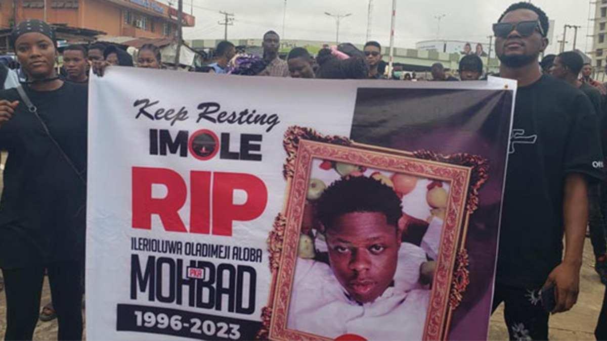 Youths Protest, Demand Justice For Mohbad In Ogun, Others
